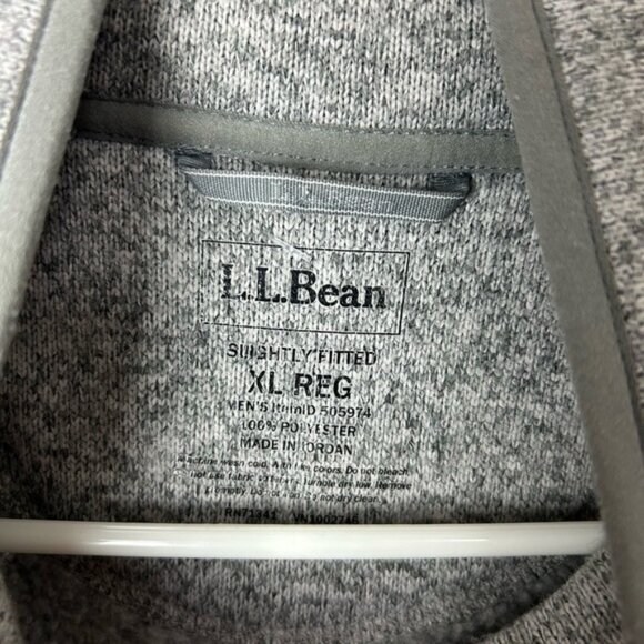 L.L Bean Bean's Sweater Fleece Vest - Picture 5 of 6